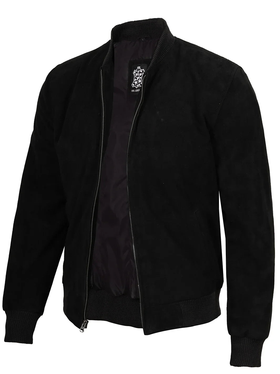 Adamsville Mens Black Suede Jacket