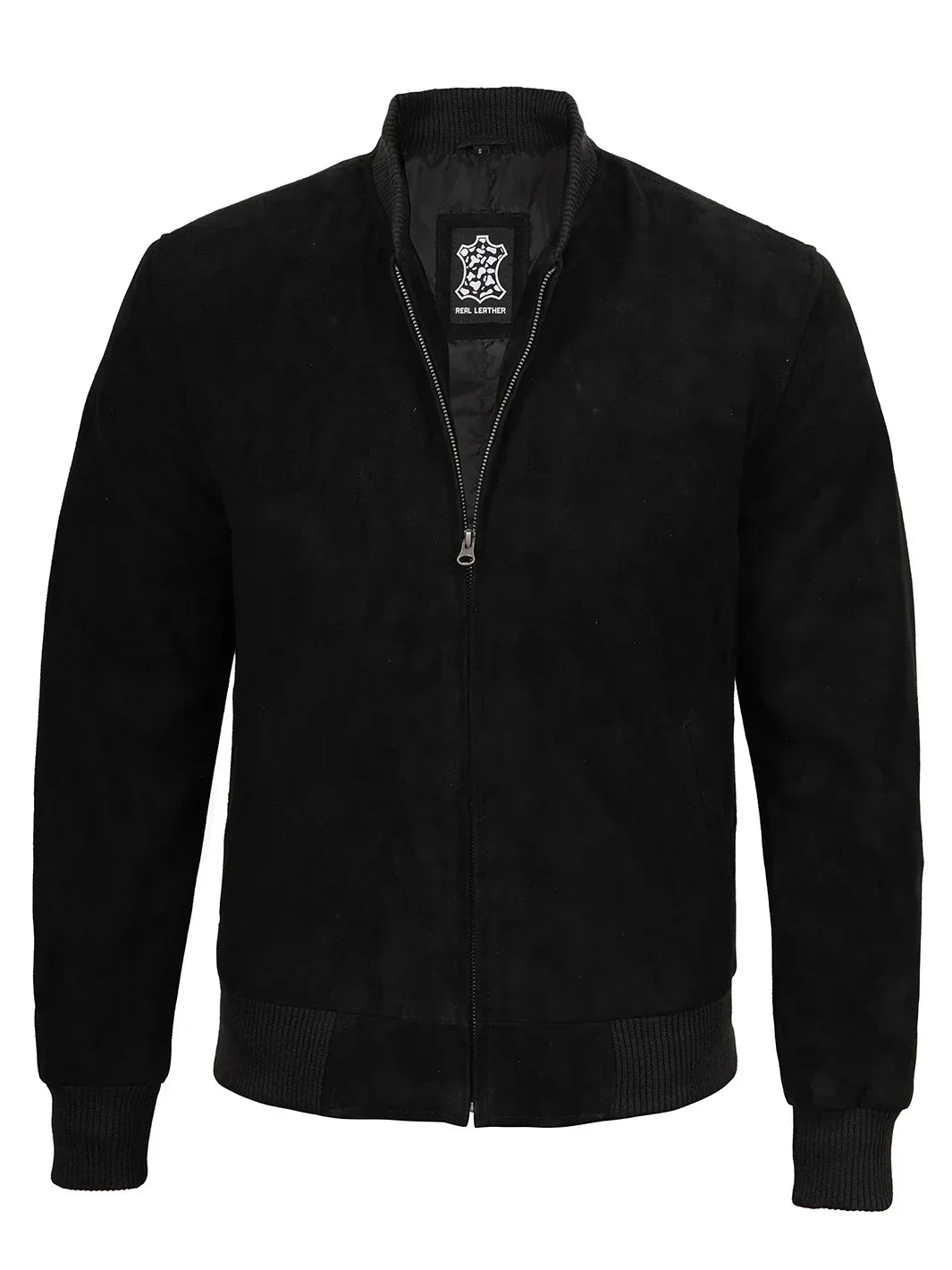 Adamsville Mens Black Suede Jacket
