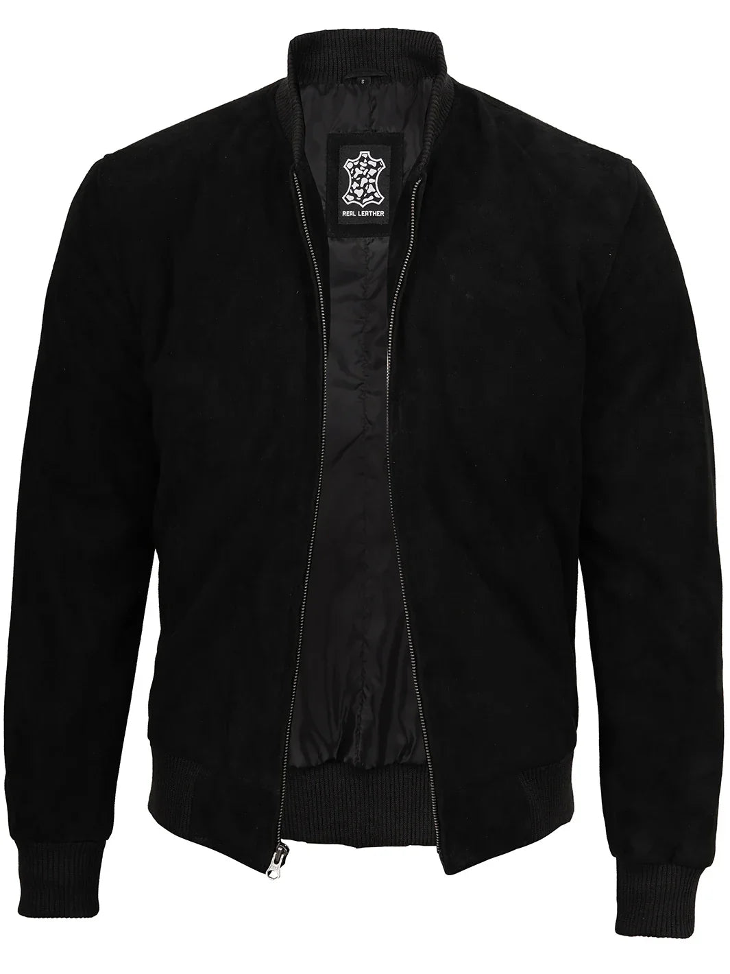 Adamsville Mens Black Suede Jacket